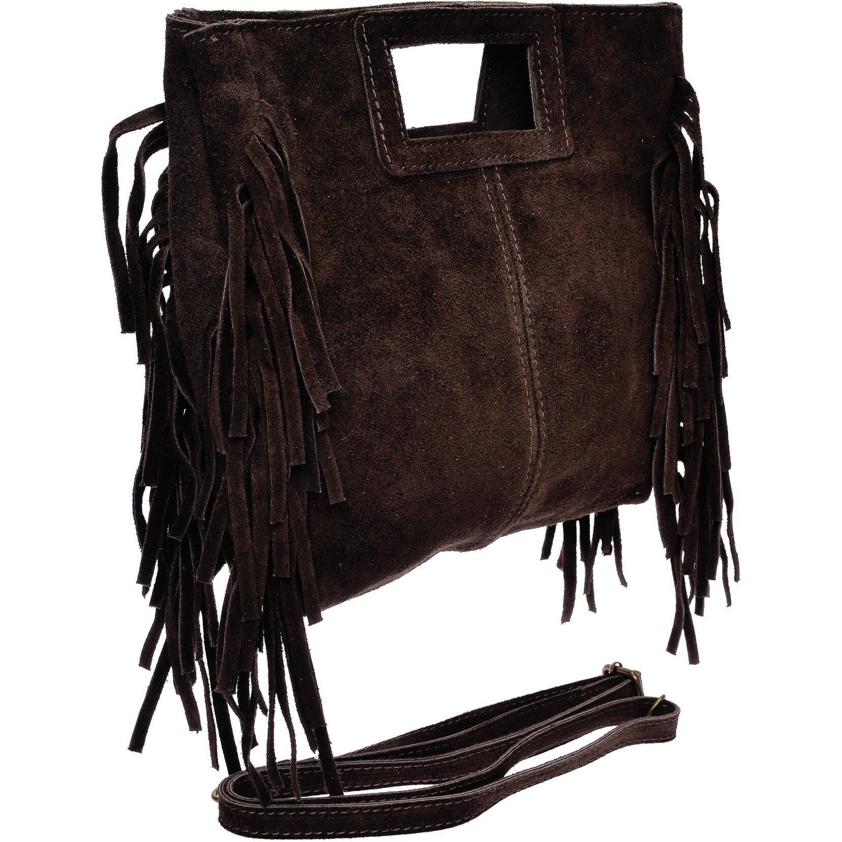 Borsa a mano Anna Luchini Marrone