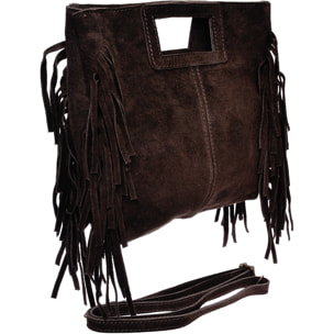 Borsa a mano Anna Luchini Marrone