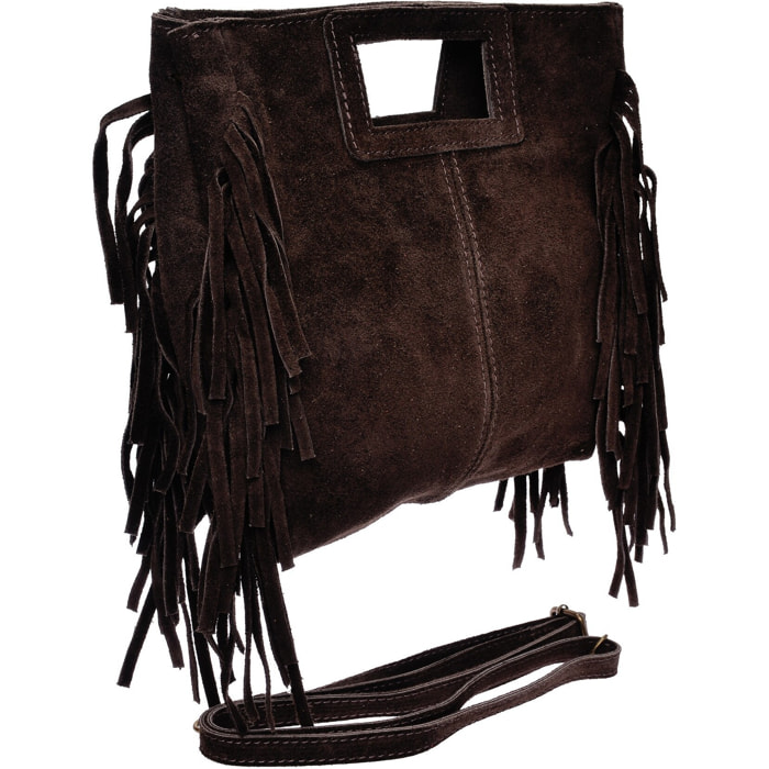 Borsa a mano Anna Luchini Marrone