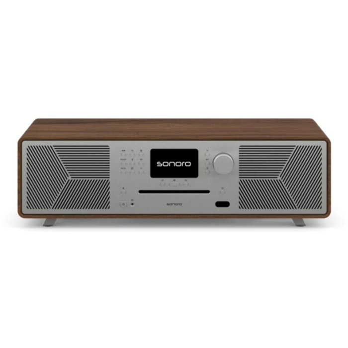 Chaîne HiFi SONORO MEISTERSTUCK (Gen 2) Noyer-Argent