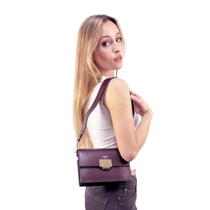 Borsa a spalla Cheval Firenze Ludovica Bordeaux