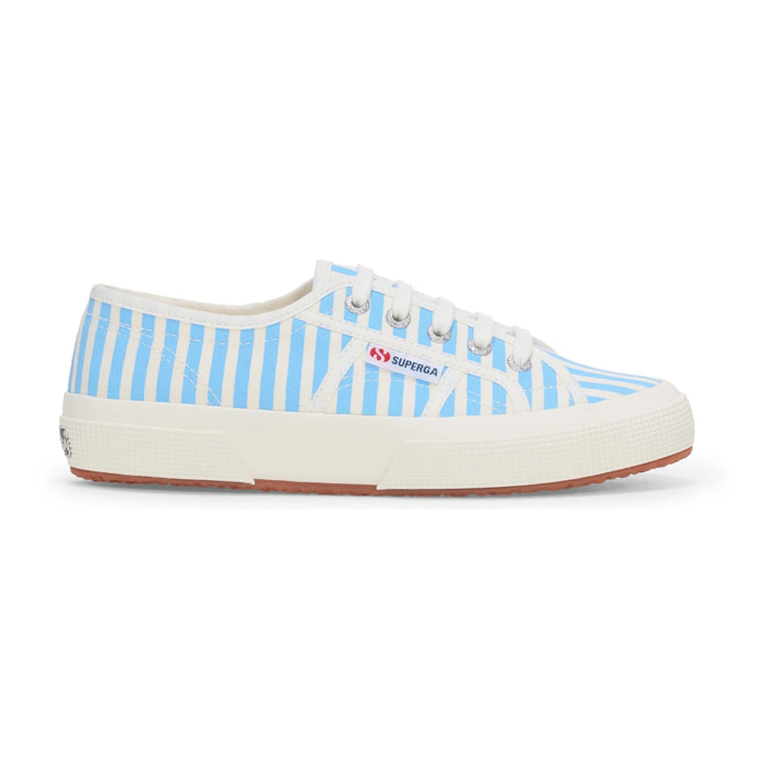 Le Superga Uomo Donna Marrone 2750 Stripes Print