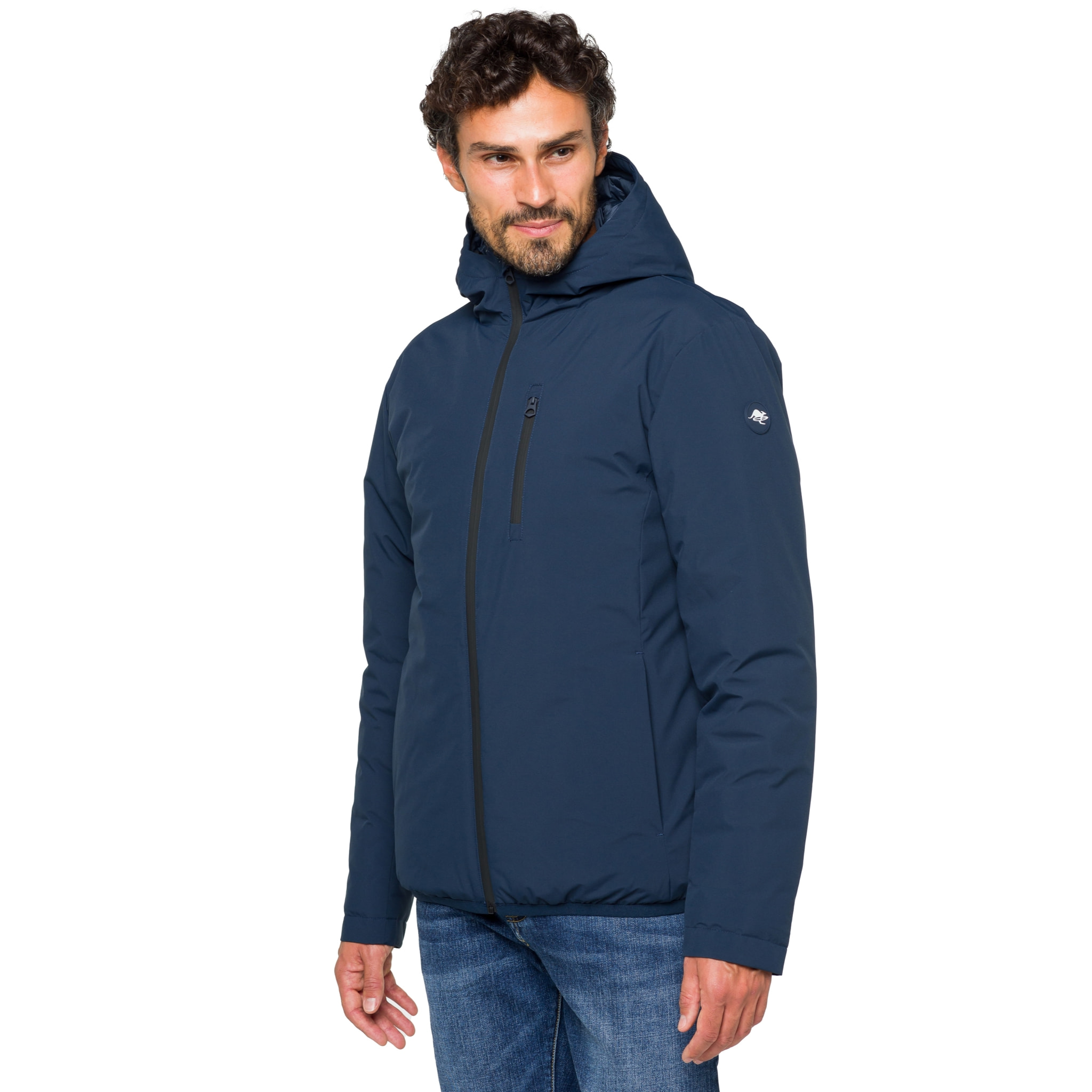 Giacca Hot Buttered termica impermeabile Havelok blu navy.