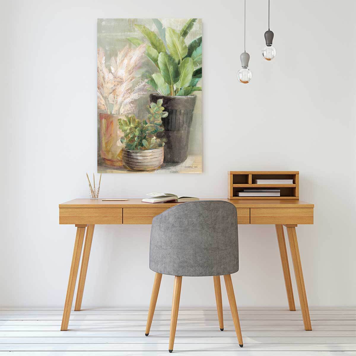 Tableau fleurs jardin d'intérieur  Tableau alu Dibond