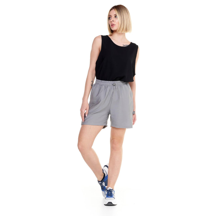 Pantaloncini in satin da donna Sparkly
