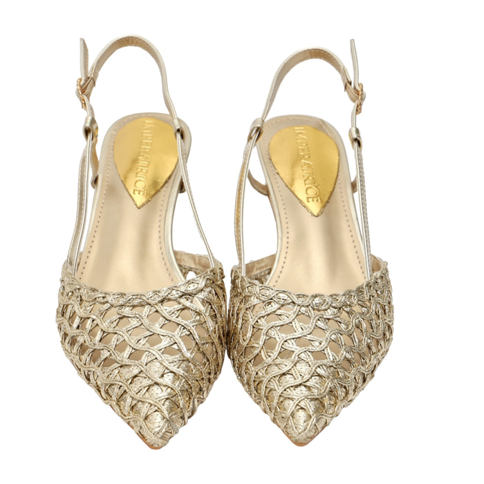 Decolletè cinturino regolabile - tacco 7,0 cm