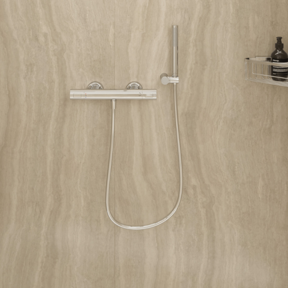 Flexible de douche Universal 160 cm Chromé