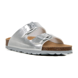 Sandalia BABUNKERS PLATEADO