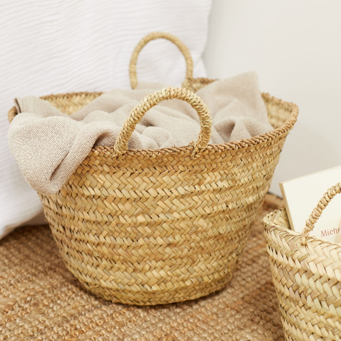 Panier pour le marché Palm - Naturel