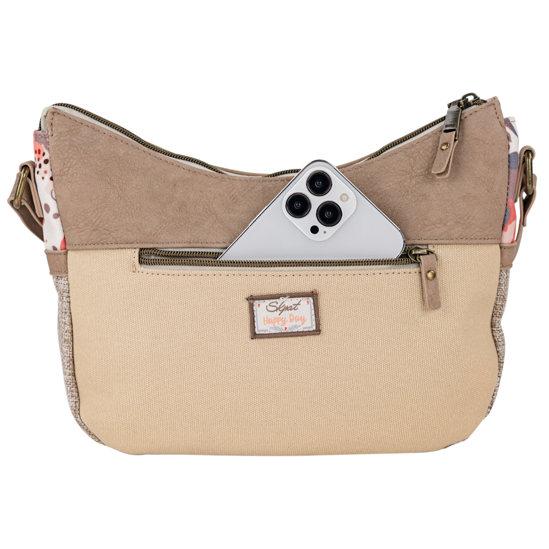 Bolso Bandolera Mujer Skpat Leyre Taupe
