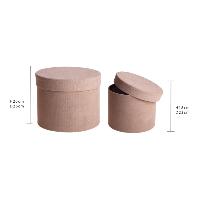 Cappelliere velluto e stass - Pezzi 1 - 26xH20x26cm - Bianchi Dino SpA