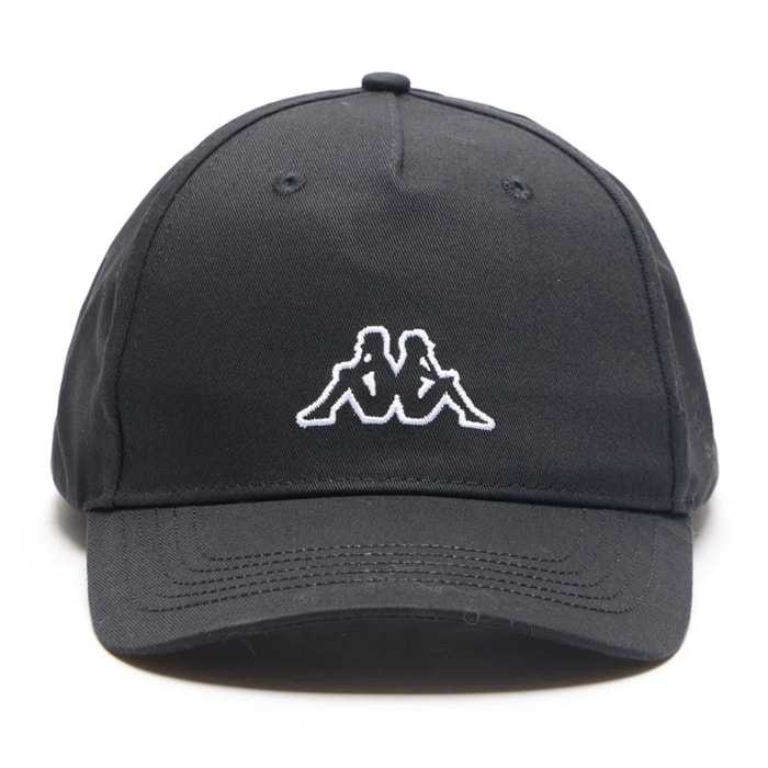 Cappelli Kappa Uomo Donna Logo Bunk Nero