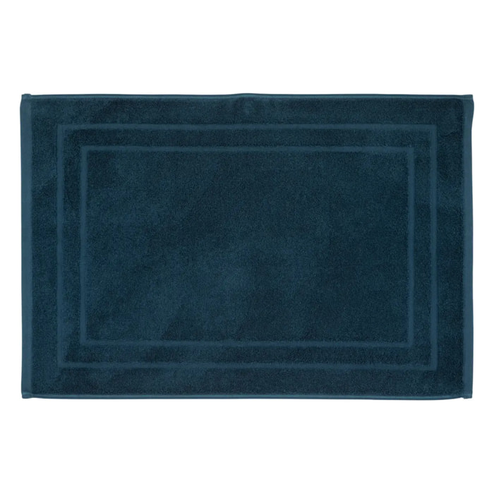 Tapis de bain "Praia" 50x70cm bleu égéen