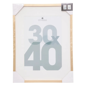 Cadre photo "Manu" doré 30x40cm