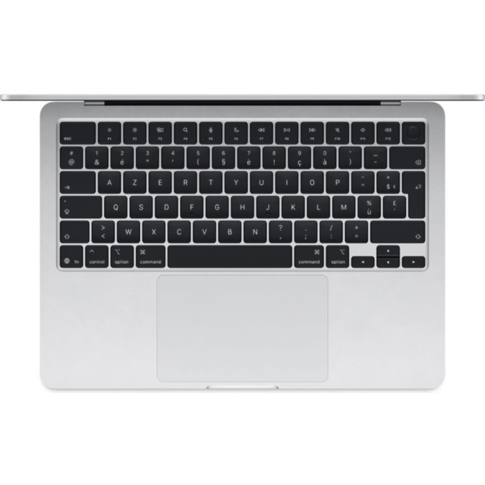 Ordinateur Apple MACBOOK Air 13" Puce M5 CPU 10 / GPU 8 coeurs Mémoire RAM 16Go Stockage 512Go SSD Argent