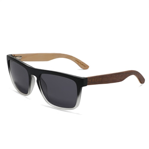 Gafas de Sol Feler 1585-11 Polarizadas de Madera Unisex 56 mm