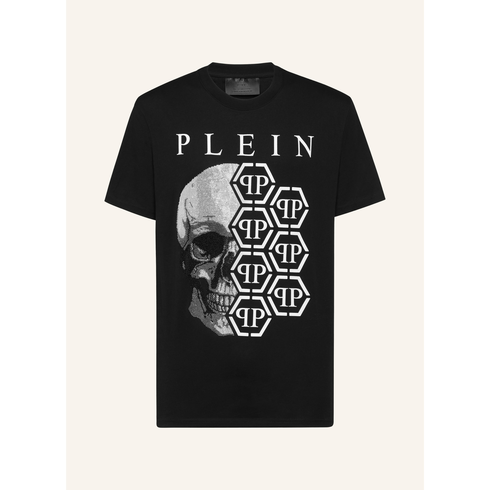 PHILIPP PLEIN Camiseta Cuello Redondo HEXAGON