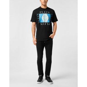 PHILIPP PLEIN T-Shirt Round Neck Ss HEXAGON