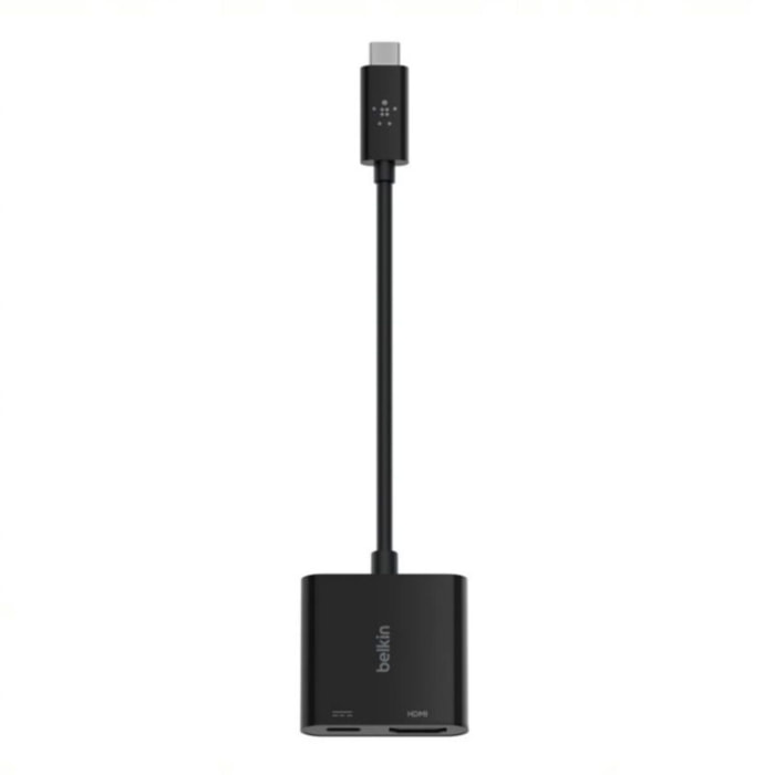 Adaptateur HDMI/USB-C BELKIN USB-C HDMI 60W Noir