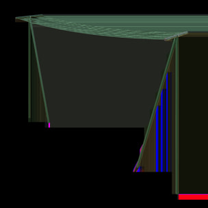 Etendoir à linge Trigano Windy vert - 60m de fil