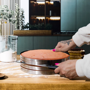 CERCLE A TRANCHER GENOISE REGLABLE