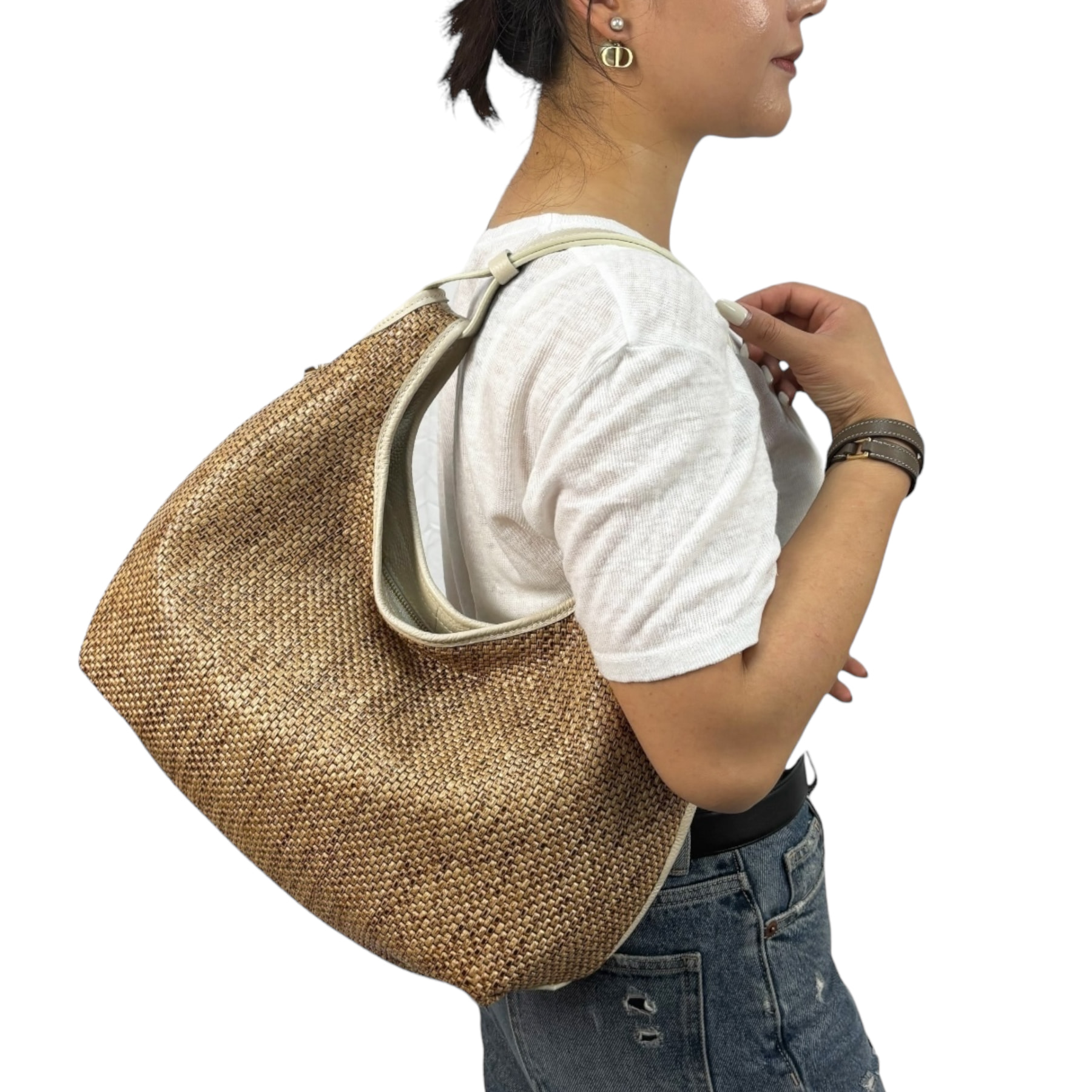 Borsa a spalla Cheval Firenze Malaga Beige