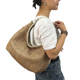 Borsa a spalla Cheval Firenze Malaga Beige