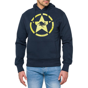 Sudadera GOLDENBREED con capucha en algodón Azul marino