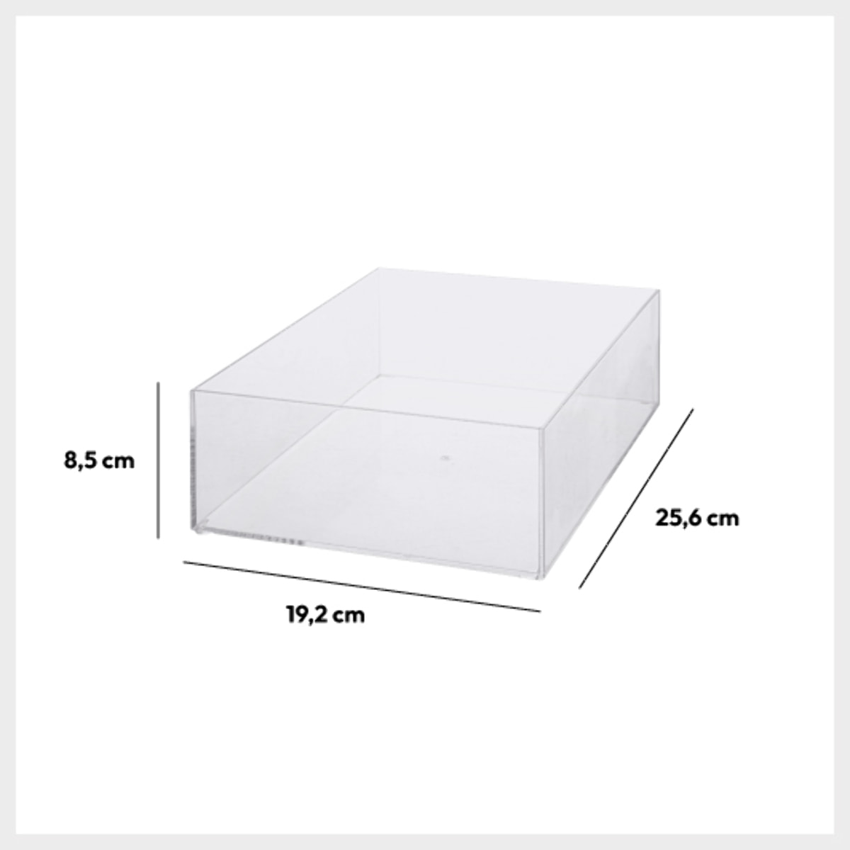 Organiseur 256x196cm - Transparent Selena