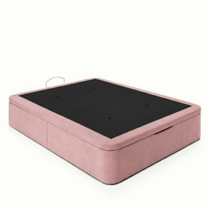 Canapé abatible tela, gran capacidad y alta durabilidad Montaje incluido