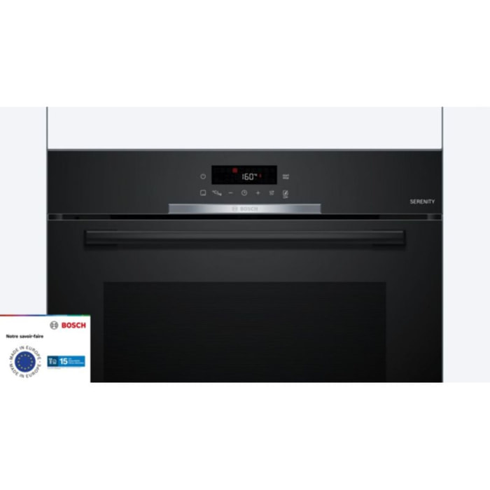 Four encastrable BOSCH HBA372BB4 Air Fry - Pyrolyse, Mode Friture Sans Huile Air Fry, AutoPilot