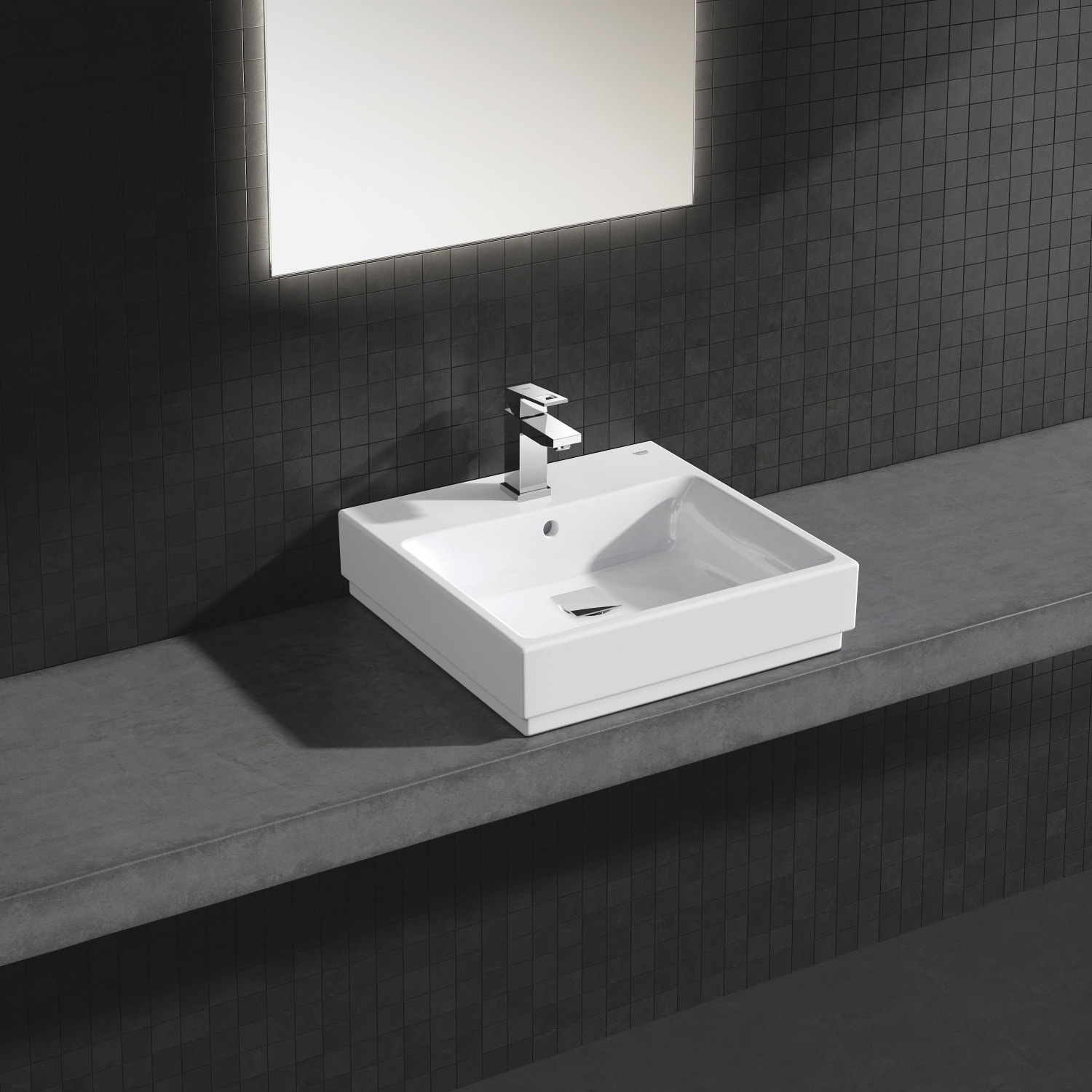 Mitigeur monocommande lavabo Eurocube, Taille S