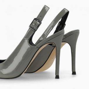 ZAPATOS DE SALÓN GRISES ZETESI