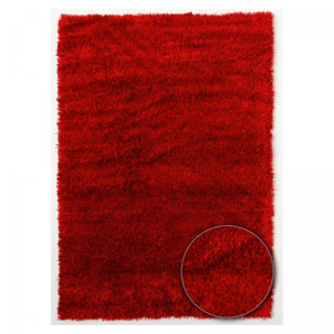 Tapis fait main Shaggy longues mèches Hago, 45 mm