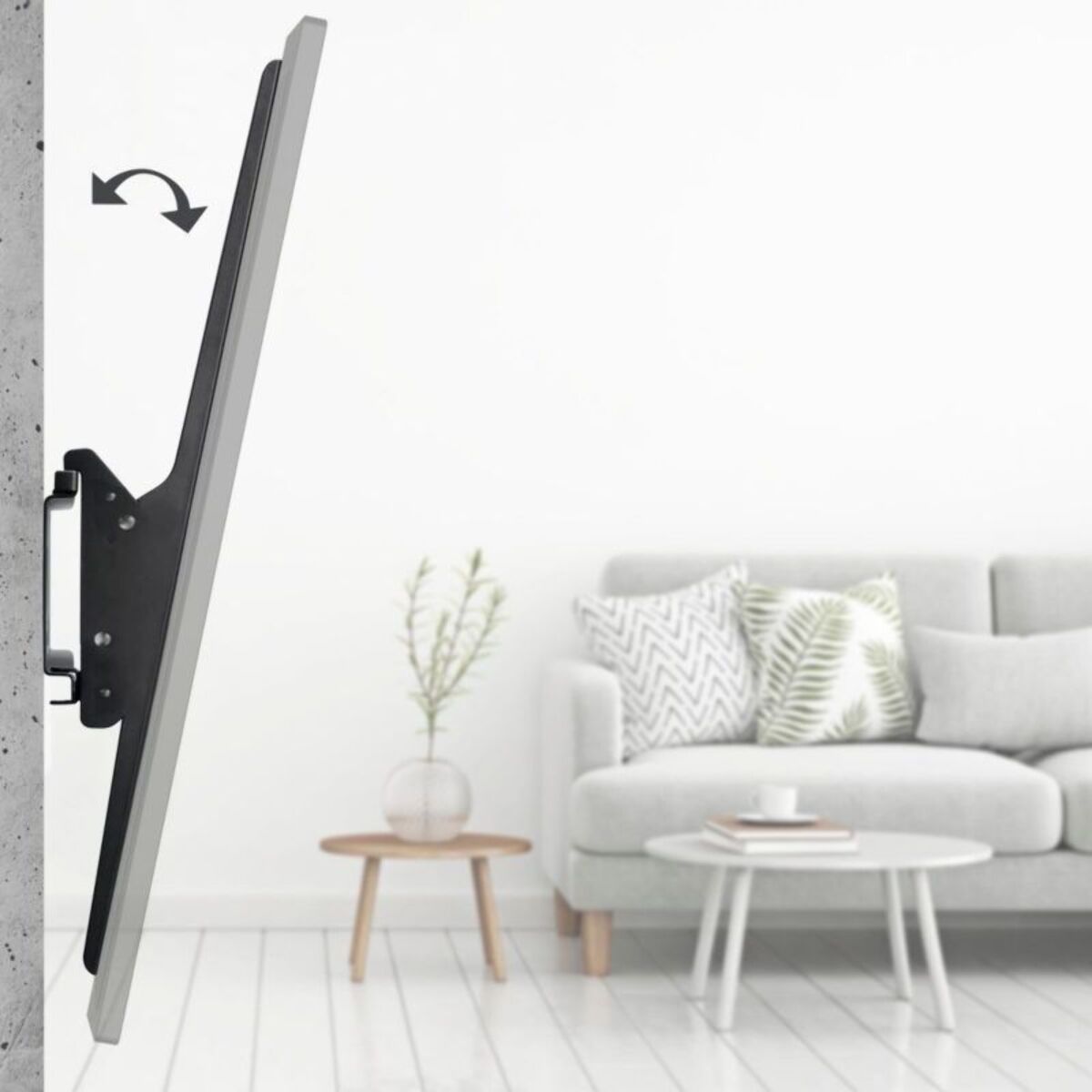 Support mural TV HAMA Tilt Strong 120 pouces