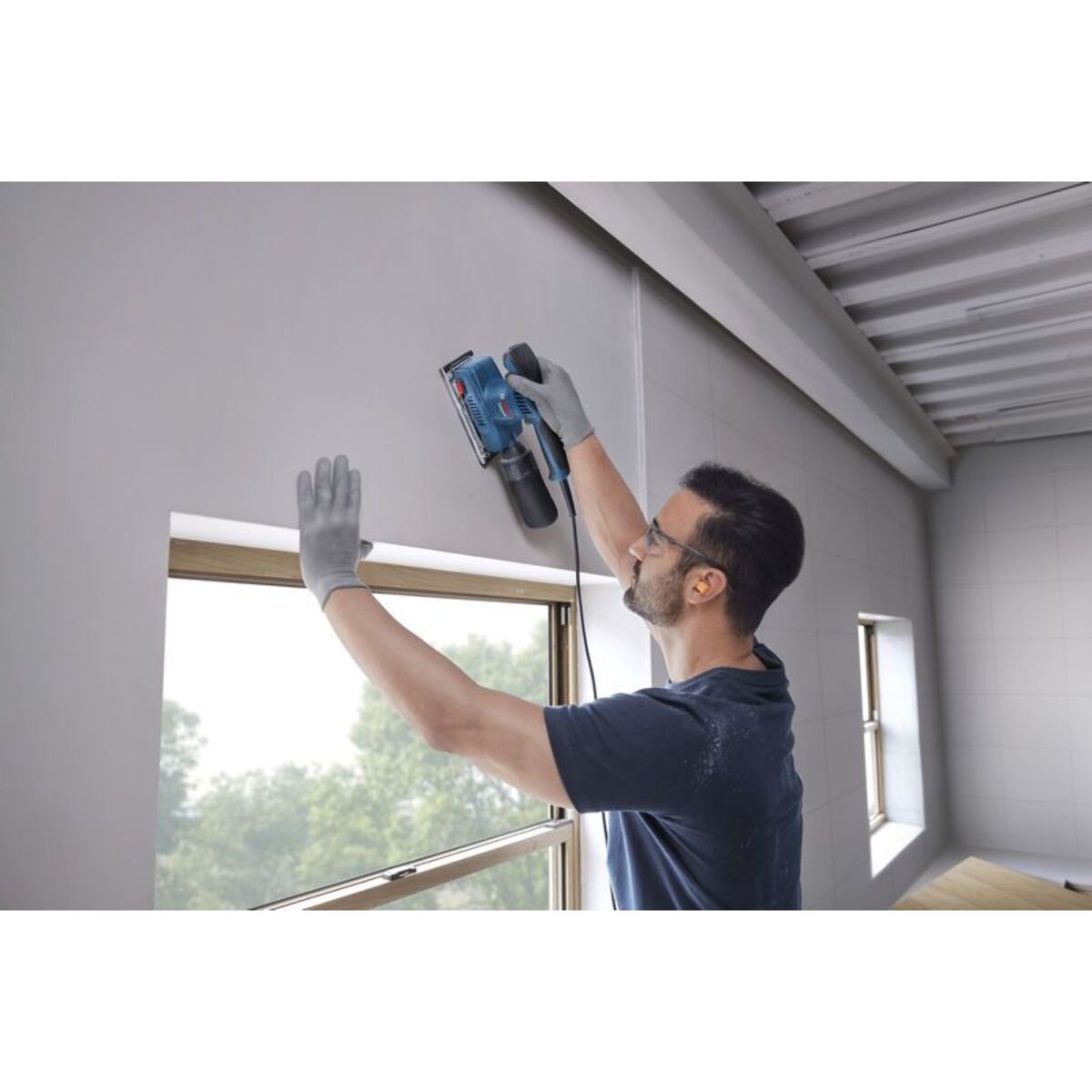 Ponceuse vibrante GSS 20-18 A Professional - 200 W - BOSCH - 0601070101