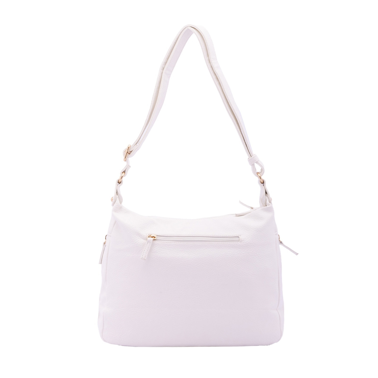 Borsa a spalla da donna - Modello False - Ecopelle - 35.0 x 26.0 x 11.0 cm