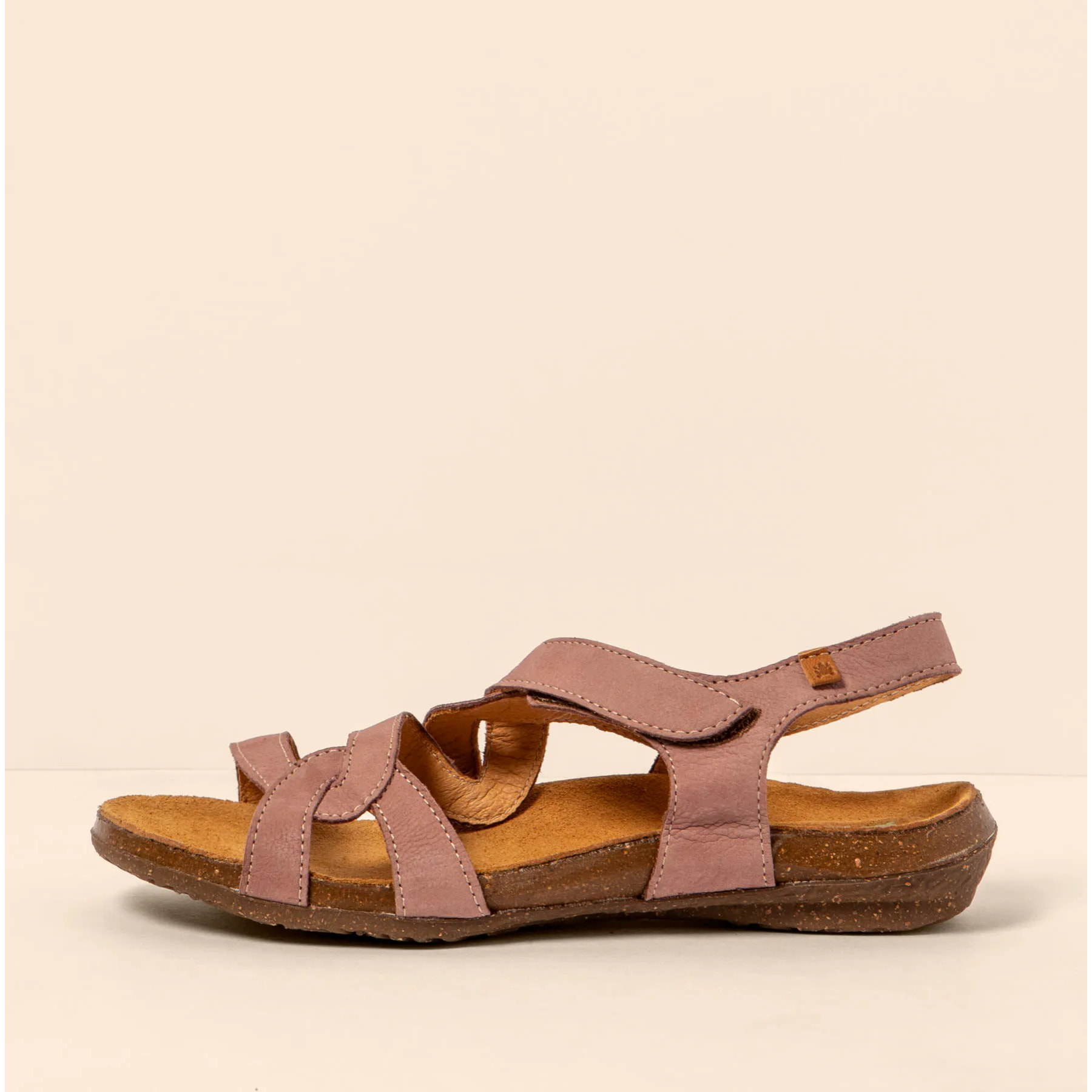 Sandalias N5079 NOBUCK LAVADO MALVA / WAKATAUA color Malva