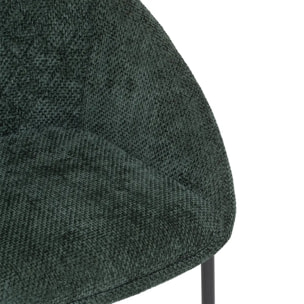 Chaise "Seliso" vert cèdre