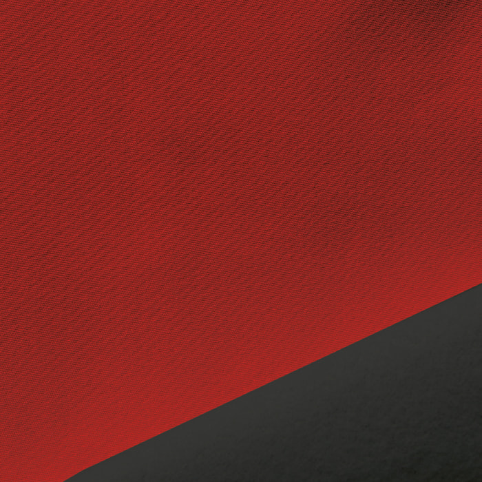 Rideau thermique occultant 100% doublure polaire - Rouge