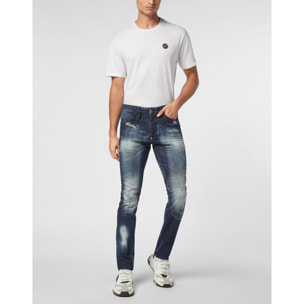 PHILIPP PLEIN Vaqueros de corte recto DRAGON