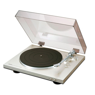 DENON DP-300F Plata Tocadiscos totalmente automático