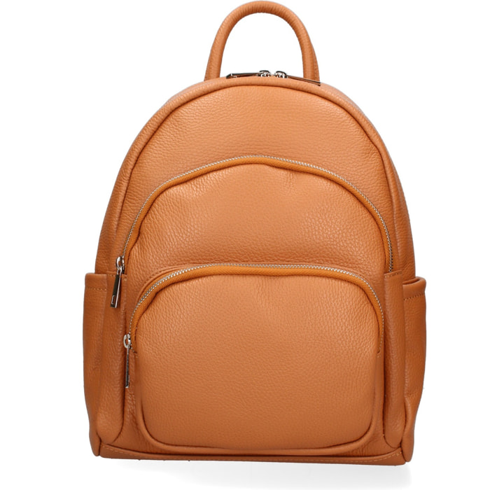Zaino da donna Made in Italy - Modello Valoria Pro - 100% pelle - 26.0 x 31.0 x 11.0 cm