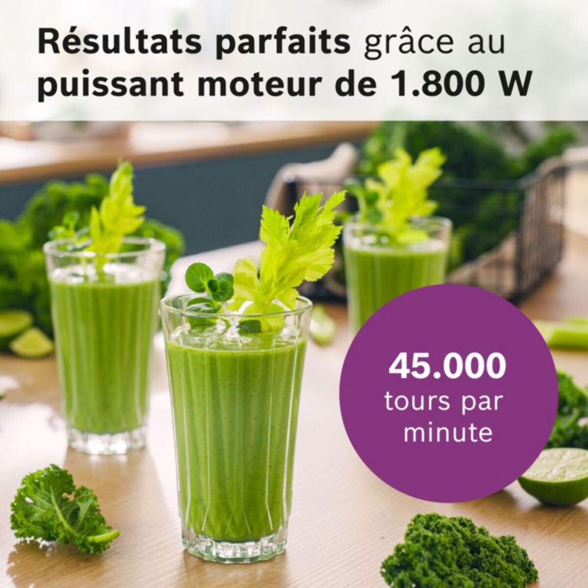 Blender BOSCH VitaPower Série 6 - Noir MMB6654B