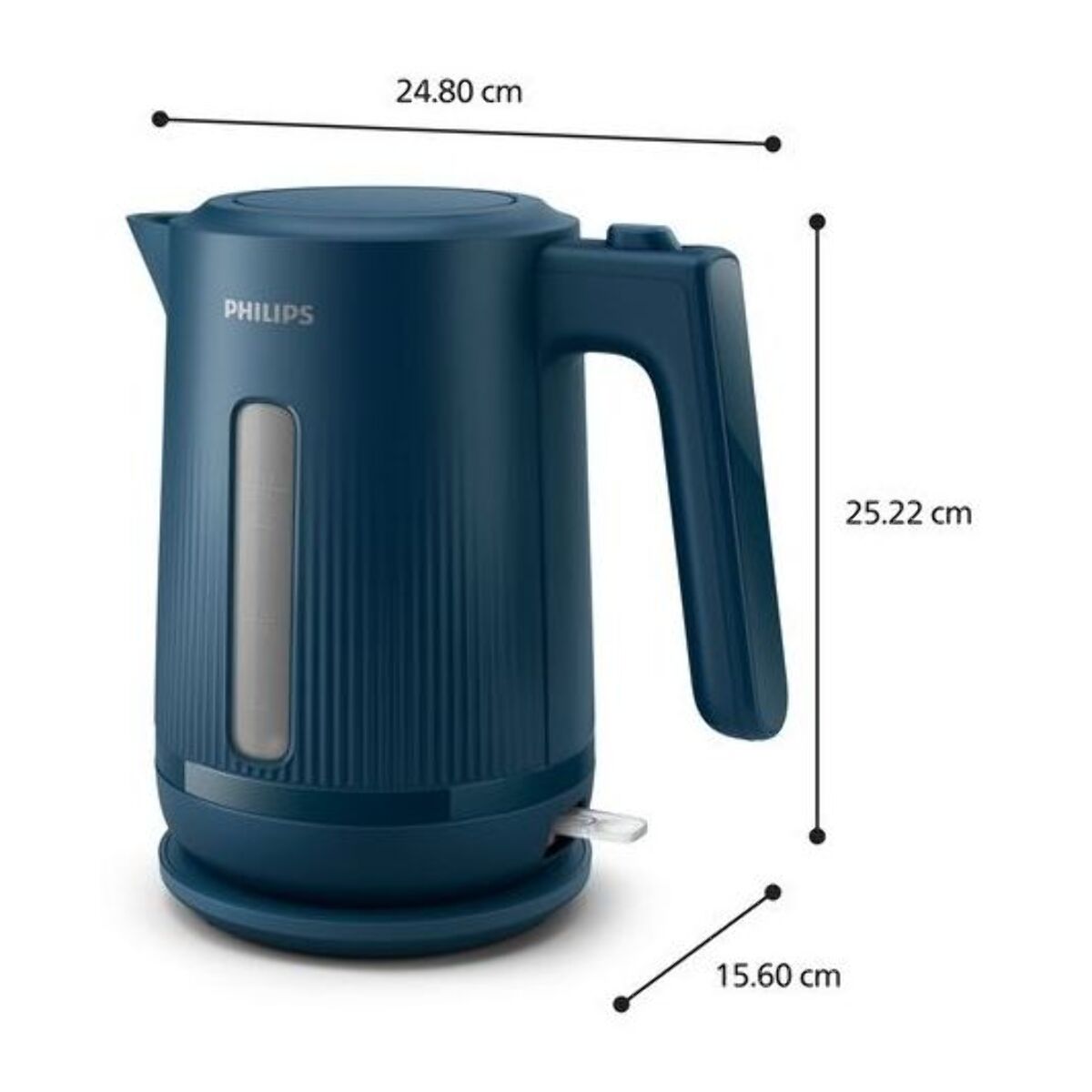 Bouilloire PHILIPS HD9411/70 Bouilloire électrique bleue Série 3000 1.7L, 2200W