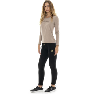 Pantalón trenzado de mujer de invierno 'relajado'