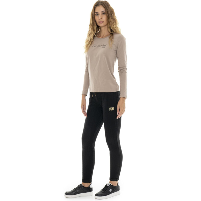 Pantalón trenzado de mujer de invierno 'relajado'
