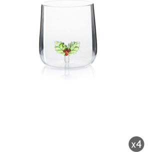 Set de 4 verres Excelsa – Inside Agrumes, Verre Transparent