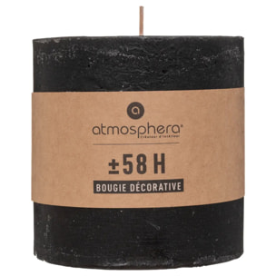 Bougie rustique noir 663g