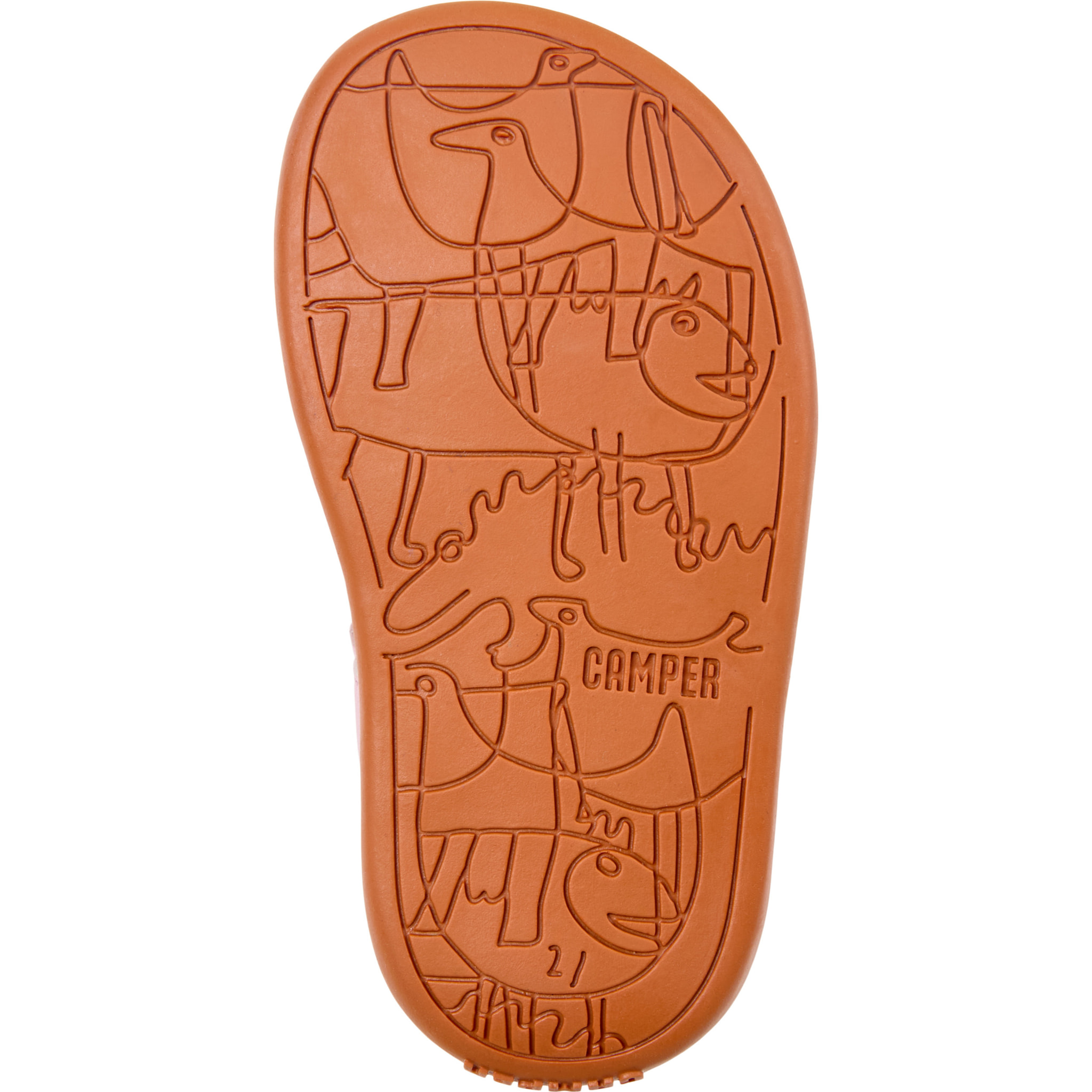 Sandalias - CAMPER Bicho - Rosa - Cuero liso